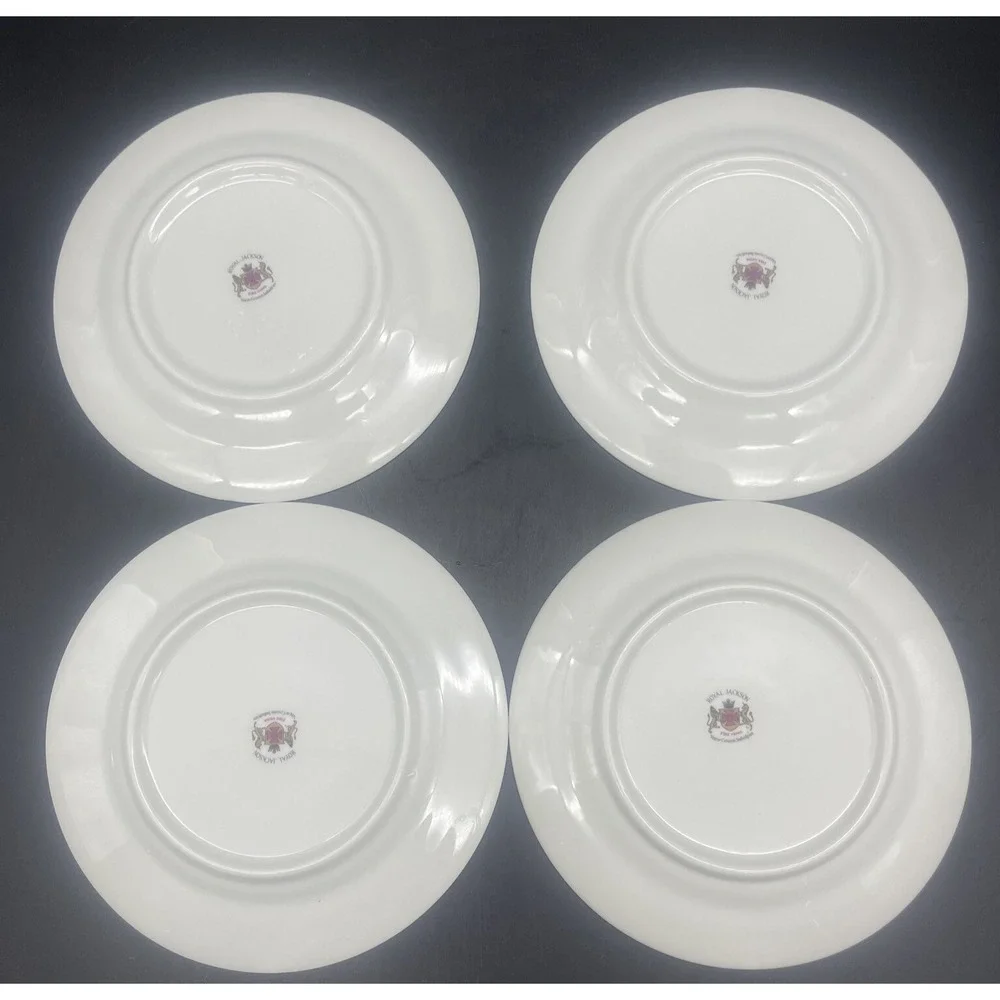 VTG‎ Royal Jackson MARGARET ROSE  Bread & Butter Plates 6